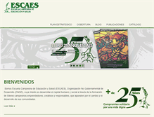 Tablet Screenshot of escaes.net